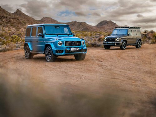 Mercedes-Benz unveiled hybrid versions of its famous G-Wagen &mdash; see the new G550 and G63