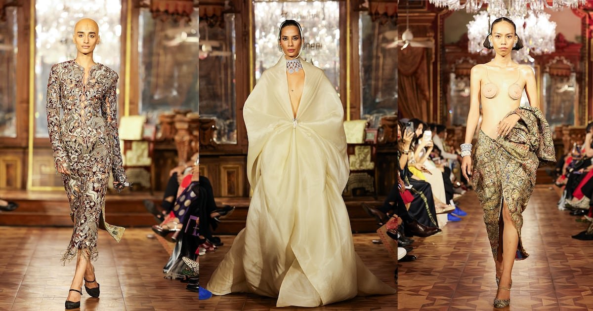 Worldview |India Couture Week Under the Shadow of Unrest