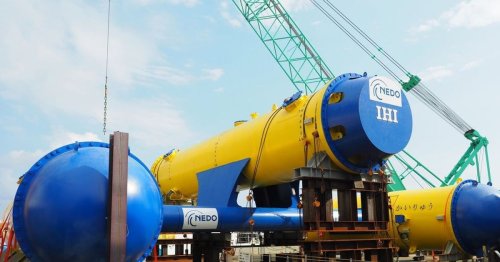 Japan hopes huge underwater turbine will supply most of country's energy