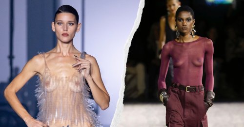 Paris Fashion Week Was The Nippliest Leg Of September Fashion Month