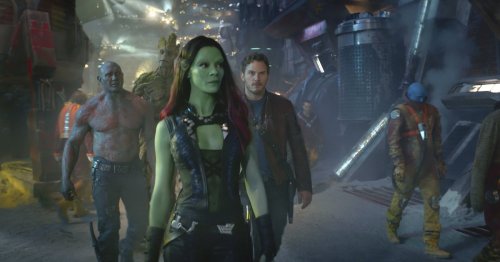 Where is Gamora during the 'Guardians Holiday Special'?