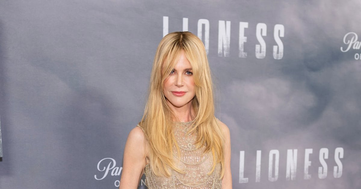 Nicole Kidman Is Ready for Battle in a Couture Chain Mail Top
