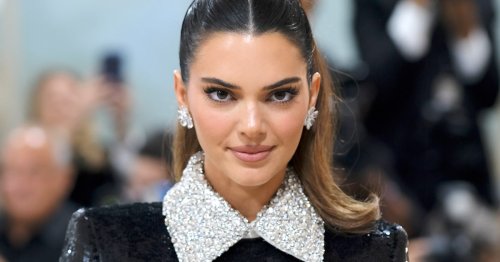 Kendall Jenner Wore The Teeniest Leather Shorts In Her Prada Campaign