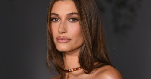 Hailey Bieber’s Leopard String Bikini Was A Roaring Serve