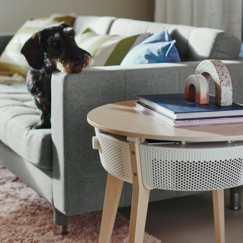 Ikea's new smart air purifier doubles as a side table