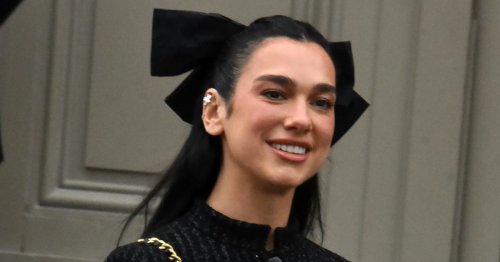 Dua Lipa Wore A Totally See-Through Dress In Her Chanel 25 Campaign