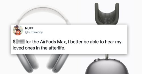 The Internet Is Aghast At The Cost Of Apple’s New AirPods Max