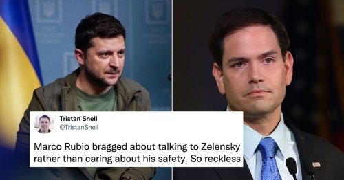 Marco Rubio & Steve Daines' President Zelenskyy Tweets Incited Backlash