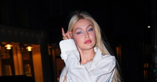 Gigi Hadid Wore A Swimsuit For Her Latest Going-Out Look