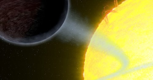 Hubble Space Telescope Finds a Blistering, Pitch-Black Planet