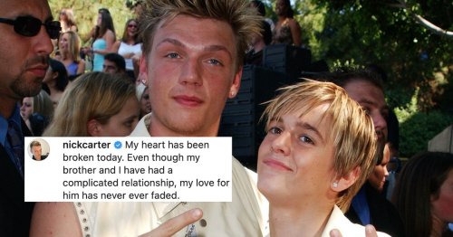 Nick Carter & More Celebs Wrote Touching Tributes To Aaron Carter After ...