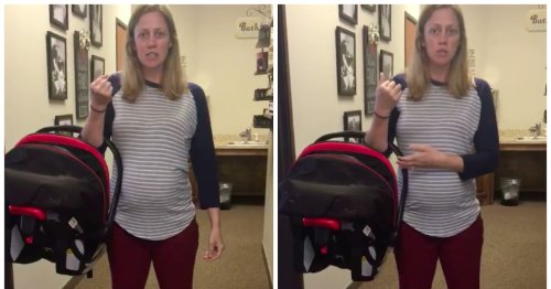 We’ve Been Carrying Car Seats The Wrong Way This Whole Time