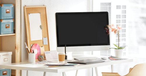 The Genius Hack That Will Keep Your Desk Clutter-Free