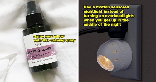 Your sleep would be so much better if you tried any of these clever things