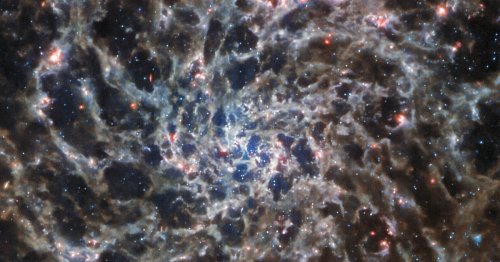 New Webb Telescope image reveals an eerie portrait of a familiar galaxy