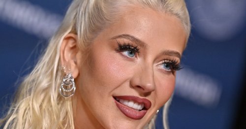 Christina Aguilera Exposed Her Thong & Wore A Sheer Dress In New Pics
