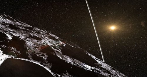 Look! JWST captures images of an asteroid with a ring playing peek-a-boo with a star  Flipboard