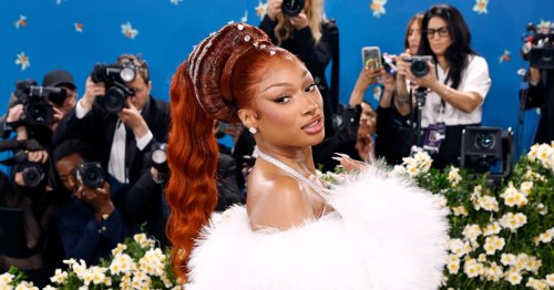 Megan Thee Stallion Wore An Anime-Inspired Bra & Cutout Pants