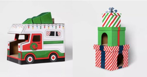 Target's 2020 Holiday Cat Houses By Wondershop Include A Retro RV Design