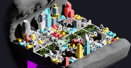 Moon habitat city concept shows how humans could live a comfortable life