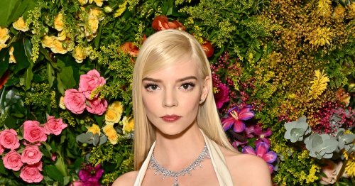Anya Taylor-Joy's Plunging Bra Top Is Basically a Strip of Fabric