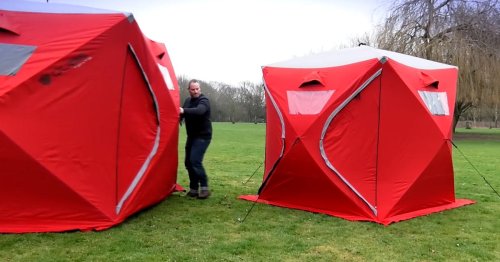 Qube Tents Connect To Make One Giant Camping Fortress