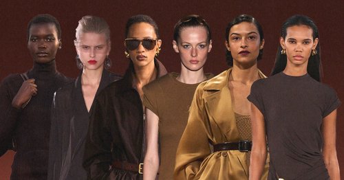 How to Wear Brown, Inspired by Runway Looks