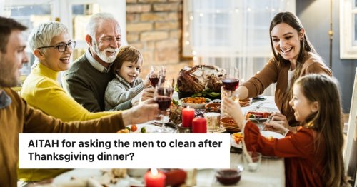Who's Supposed Clean Up Thanksgiving Dinner?