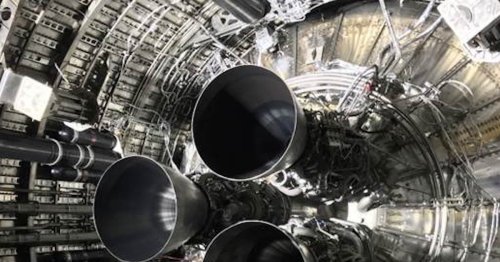 SpaceX Starship: Incredible image shows 3 Raptor engines taking shape