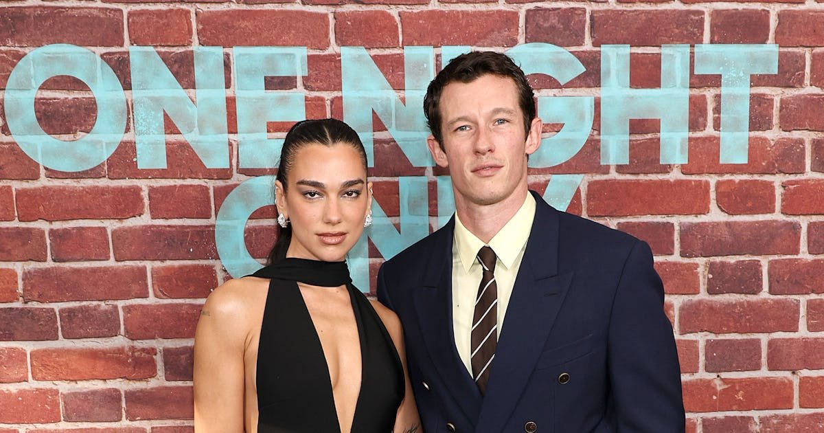 Dua Lipa and Callum Turner Make the Case for Not Matching on the Red Carpet