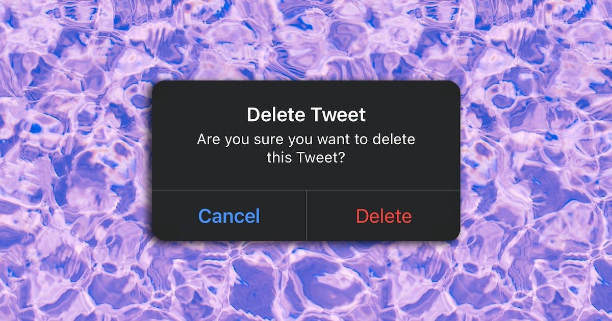 How to batch delete your old tweets so you don't get canceled