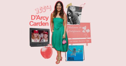 At 14, D'Arcy Carden Was Sneaking Out To Parties & Crying Over Kurt Cobain