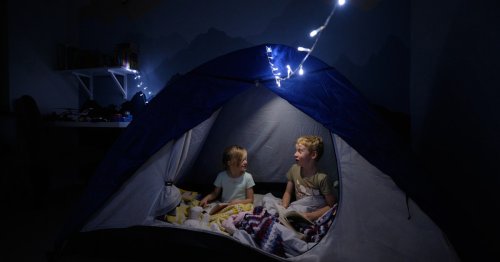 Here's How To Take Your Family Camping In The Living Room, Because Mosquitoes