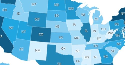 This Map Shows How Much You Need To Earn To Be The 1 Percent In Each State