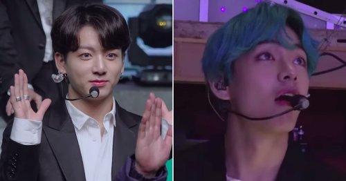 This Video Of BTS' Jungkook & V Helping The Film Crew On Set Is So Sweet
