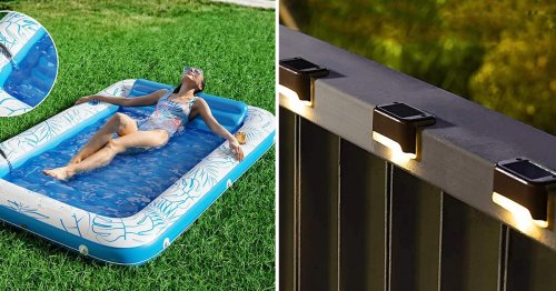 Spending time in your backyard would be way more enjoyable if you had any of these clever, cheap things
