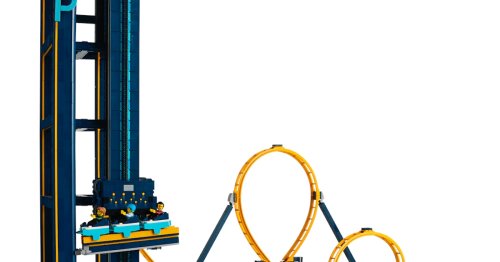 Lego's three-foot roller coaster set is for real thrill-seekers only