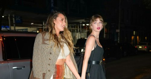 Taylor Swift & Blake Lively Just Proved Side Parts Are *Not* Cheugy