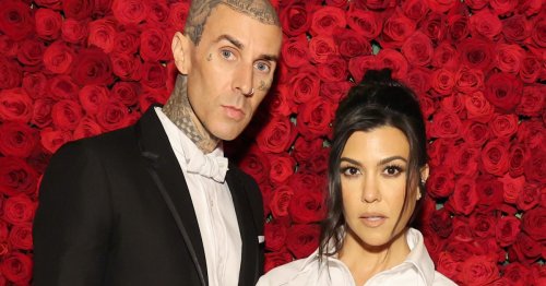 Kourtney Reportedly “Won’t Leave” Travis’ Side In the Hospital