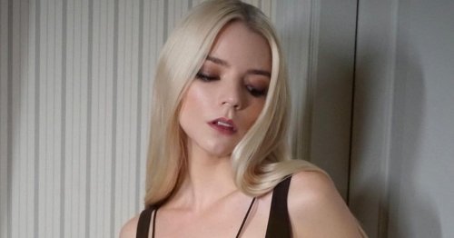 Anya Taylor-Joy's Plunging Cut-Out Dress Is Holding on By a String