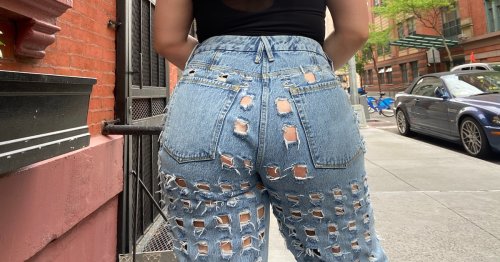 Here’s What Happened When I Wore Good American’s Butt Cut-Out Jeans In Public