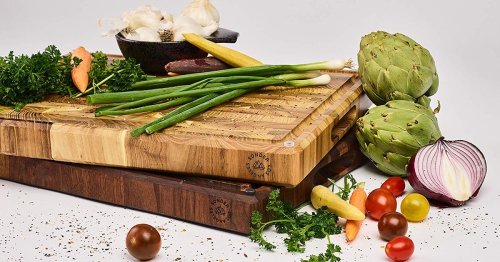 This $15 Beautiful Cutting Board Is Resistant To Cuts, Nicks, & Scratches