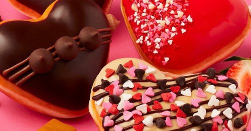 Krispy Kreme’s Valentine’s Day 2023 Doughnuts Include So Much Chocolate