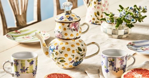 MacKenzie-Childs’ New Wildflowers Collection Delivers All The Garden Party Vibes