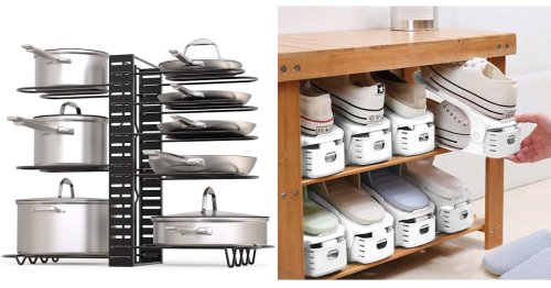 30 Genius Products That Make Your Cabinets & Closet Look 10x More Organized