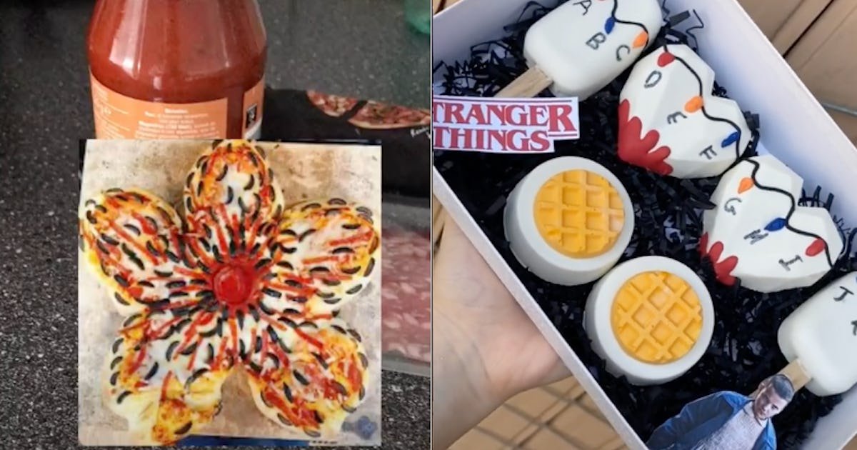 'Stranger Things'-Inspired Recipes On TikTok For Halloween Parties