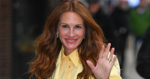 Julia Roberts Looks Like The Quintessential Tumblr Girl With These Dramatic New Bangs