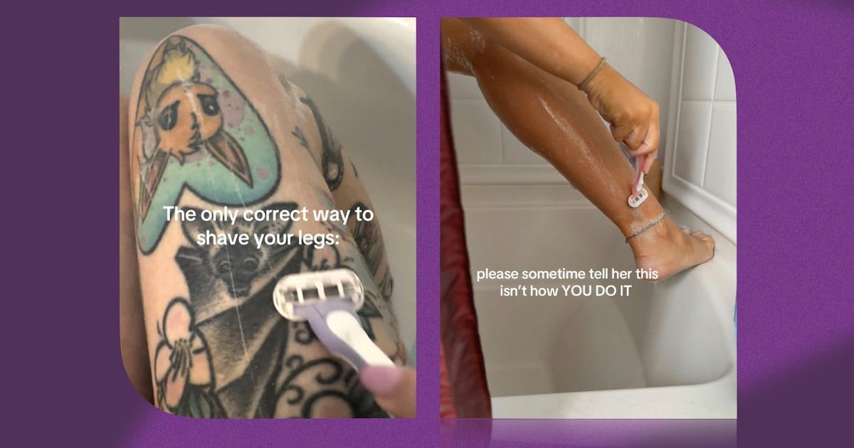 TikTok Wants You To Shave Your Legs Like A Tattoo Artist