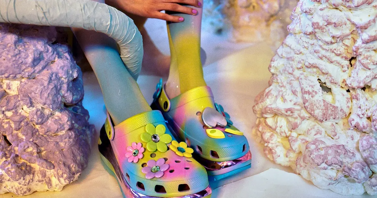 LAZY OAF x crocs コラボ レイジー オーフ 厚底 クロックス