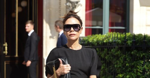 Victoria Beckham Loves These Leggings Because They Double As Shoes